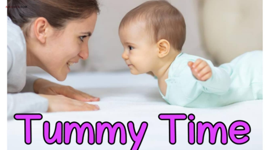 www.ninidata.com | زمانی برای روی شکم خواباندن کودک و فواید ان
